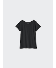 エアリズムマイクロメッシュUネックTシャツ