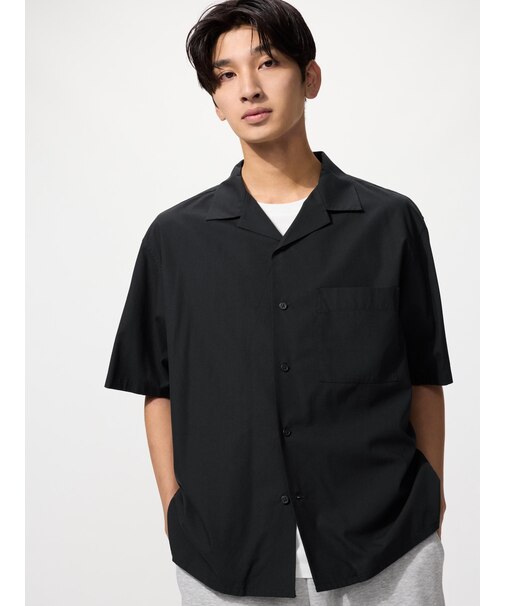 オープンカラーシャツ