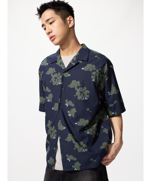 オープンカラーシャツ