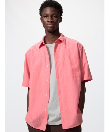 コットンリネンシャツ