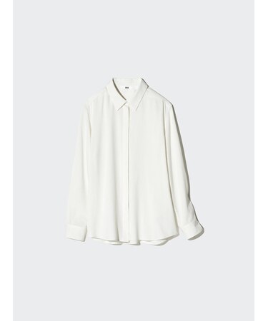 レーヨンブラウス/ストライプ