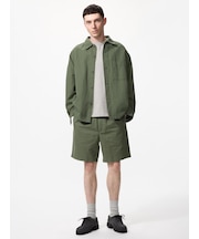 リネンブレンドイージーショーツ