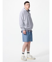 リネンブレンドイージーショーツ