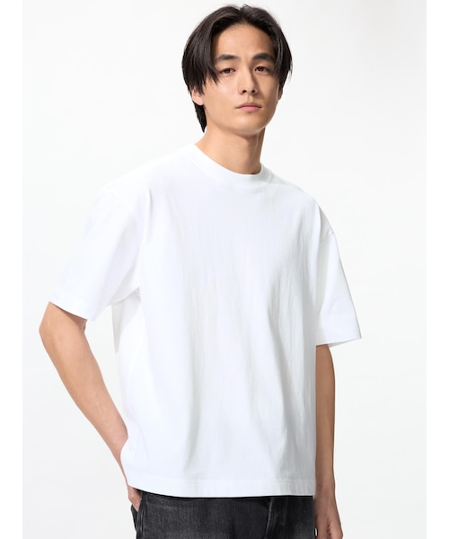 【新品未使用】ボクシークロップドシャツ(white) YONFA / ボクシークロップドシャツ (white)