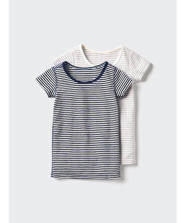 コットンフライスインナーT/2枚組