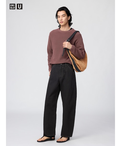 ワイドテーパードジーンズ