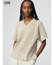 Vネックセーター