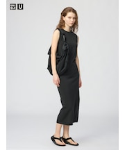 3Dコットンニットワンピース/ノースリーブ