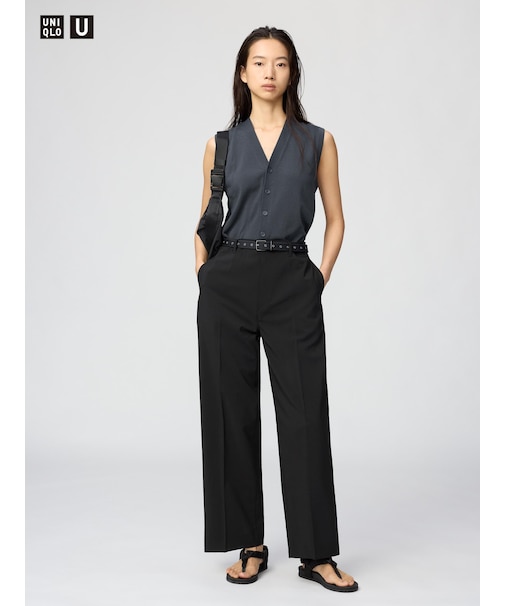 ハイライズストレートパンツ