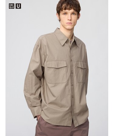 ワークオーバーサイズシャツ