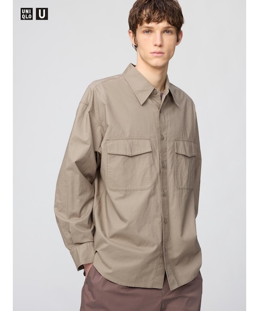 ワークオーバーサイズシャツ