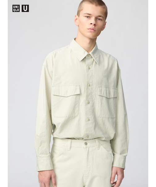 ワークオーバーサイズシャツ