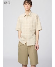 ボクシーシャツ/チェック