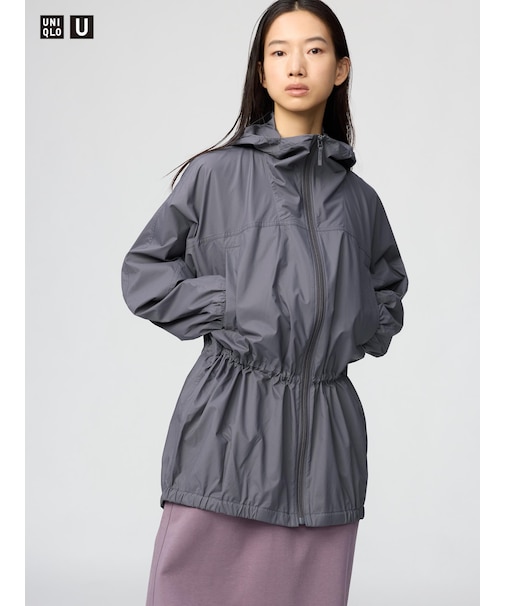 UVカットシアーオーバーサイズパーカ