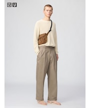 タックワイドパンツ