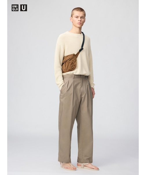 タックワイドパンツ