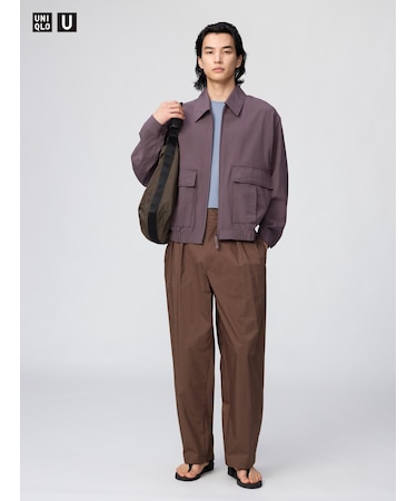 タックワイドパンツ