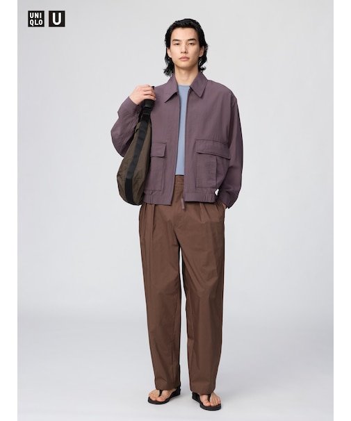 タックワイドパンツ