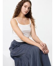 コットンキャミソール/2枚組