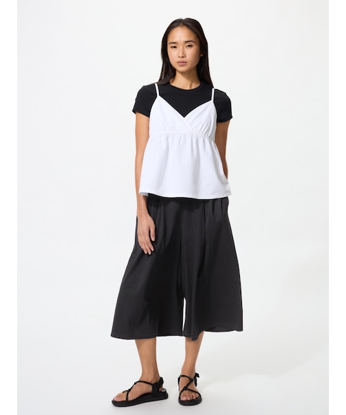 エアリズムコットンキュロット