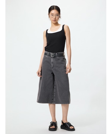 デニムキュロット