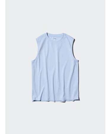 エアリズムコットンノースリーブTシャツ