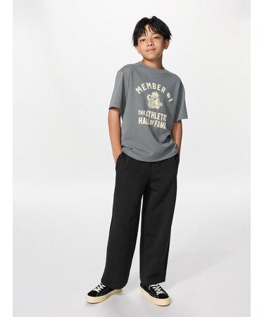 ドライスウェットワイドパンツ