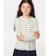 GIRLS リブクルーネックTシャツ