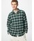 フランネルシャツ/オンブレチェック