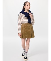 GIRLS コーデュロイミニスコート