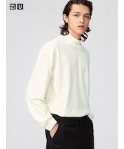 モックネックTシャツ
