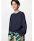 ソフトニットフリースクルーネックTシャツ