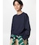 ソフトニットフリースクルーネックTシャツ