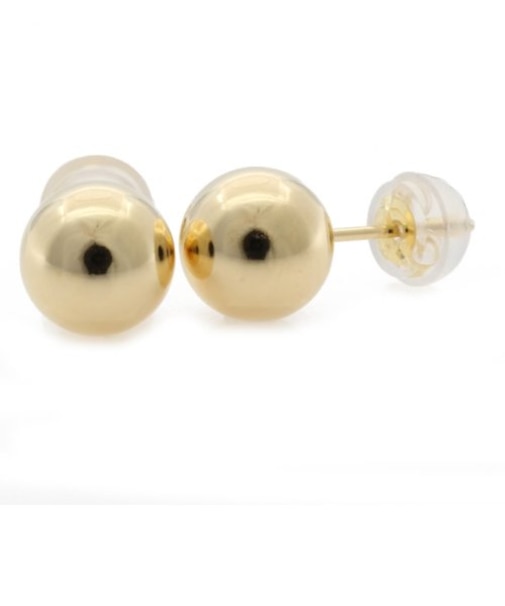 【新品】 K18 ピアス 丸玉 7ｍｍ ボール 18金 K18ゴールド ゴールド レディース