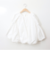 バルーンディテールコットンブラウス[30113311]natural mist