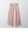 ウエストリブフレアシルエットスカート[41415122]natural mist