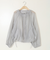 バルーンシアージップアップブルゾン[40814223]natural mist