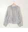 バルーンシアージップアップブルゾン[40814223]natural mist