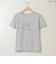 スパンコールアクセント刺繍Tシャツ[30111317]natural mist