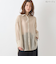 オーバーシルエットシアーブラウス[40813305]natural mist