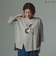 スリットヘムロゴ入りプルオーバー  [41411365]natural mist