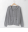 ワッフルニットフーディーカーディガン  [41412463]natural mist