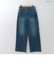 ストレートイージーデニムパンツ  [80317296]natural mist