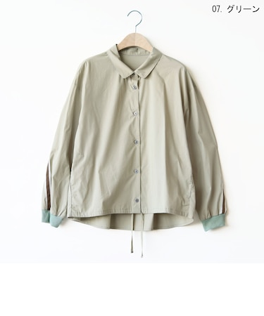 バックラインアクセントシャツ[61713707]naturalmist