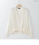 シアーデザインカーディガン  [31811453]natural mist