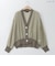 シアーデザインカーディガン  [31811453]natural mist