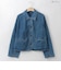 切り替えステッチデニムジャケット  [41414448]natural mist