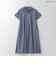 オープンカラーストライプワンピース  [61716370]natural mist
