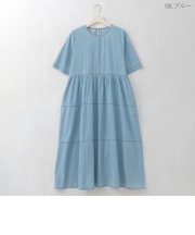 コットンティアードワンピース  [41416404]natural mist