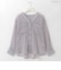 バックシャーリング2WAYシアーシャツ  [30113703]natural mist
